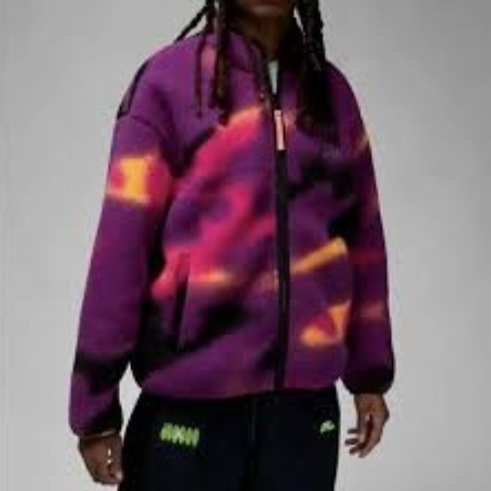 BRAND NEW WITH TAGS Nike Mens Jordan Flight MVP Men's Jacket Wooly Flecce Jacket